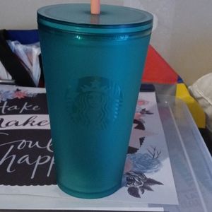 Brand new green starbucks cup